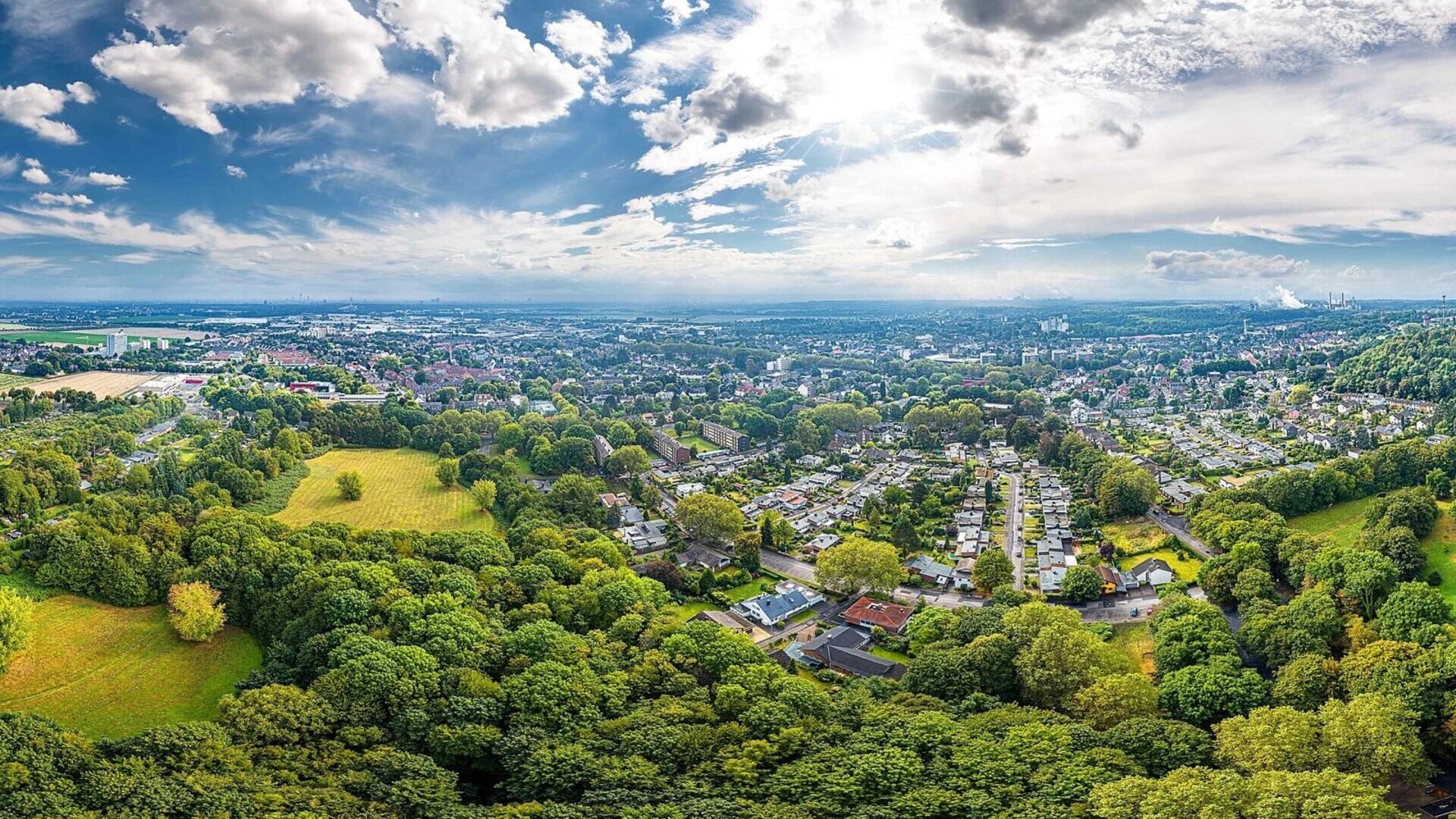 Panoramablick über Frechen